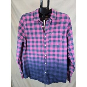 Vintage Y2k Holister Epic Flex Button Up Shirt XL